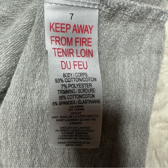 Hatley T-Shirt Take A Hike Grey & Green Size 7 - Picture 7 of 16